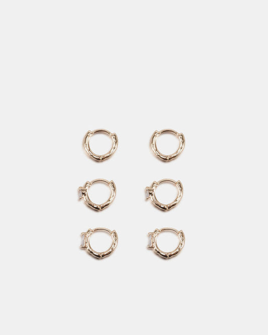 Image of Earrings. Productname: Earring - Xandria Pack: Metallic - Women's Earrings in Metallic colour by brand - Novo