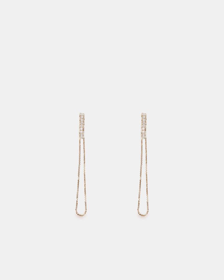 Image of Earrings. Productname: Earring - Xabi: Metallic - Women's Earrings in Metallic colour by brand - Novo