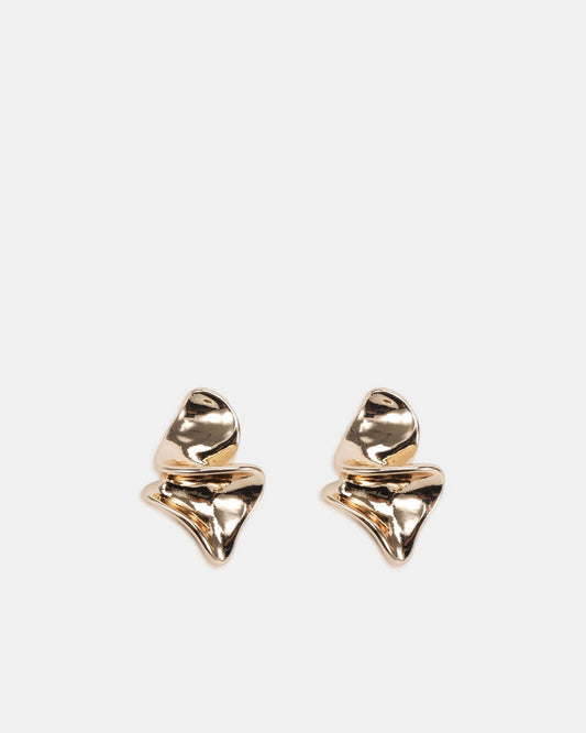 Image of Earrings. Productname: Earring - Xackery Metallic in Metallic colour by brand - Novo
