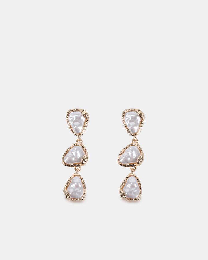 Image of Earrings. Productname: Earring - Xayden Metallic in Metallic colour by brand - Novo