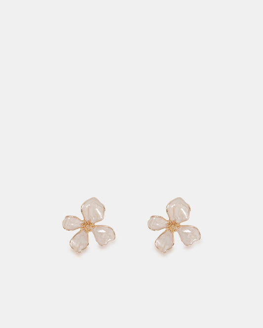 Image of Earrings. Productname: Earring - Xabat Beige in Neutral colour by brand - Novo