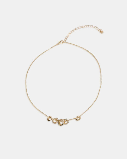 Image of Necklaces. Productname: Necklace - Yasmin: Metallic - Women's Necklaces in Metallic colour by brand - Novo