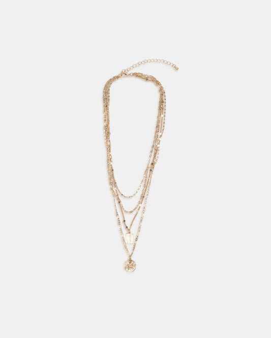 Image of Necklaces. Productname: Necklace - Darcy Pack: Metallic - Women's Necklaces in Metallic colour by brand - Novo