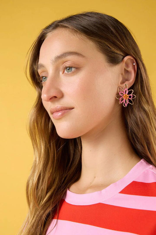 Image of Earrings. Productname: Astrid Earring in Multi colour by brand - Gorman
