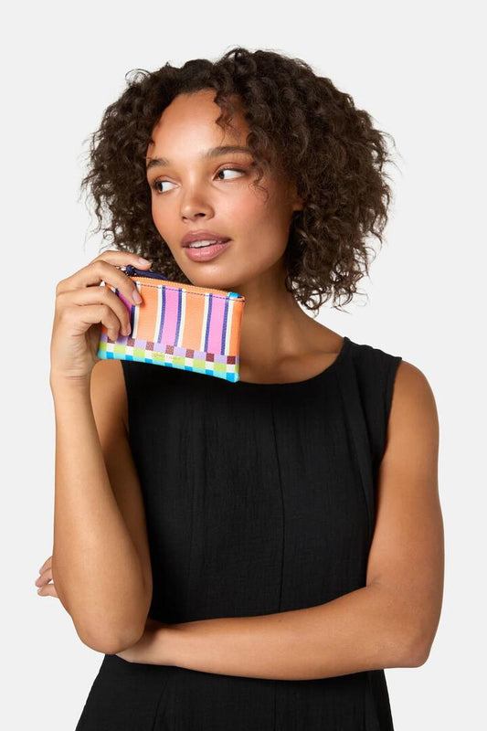 Image of Others. Productname: Holiday Multi Stripe Purse in Print colour by brand - Gorman