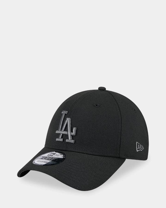 Image of Hats. Product name - New Era 9Forty Los Angeles Dodgers Snapback Cap Black in Black colour by brand - New Era
