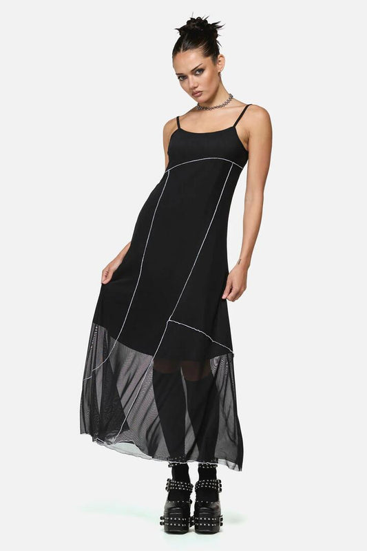 Image of Dresses. Productname: Curse Mesh Dress in Black colour by brand - Black Friday