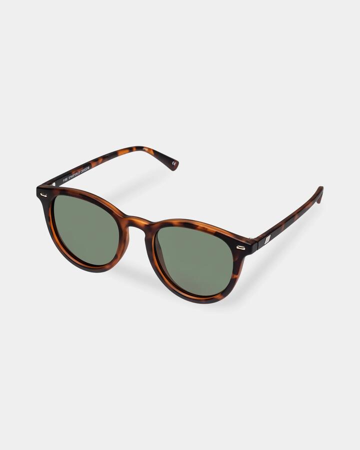 Image of Sunglasses. Productname: le Specs Fire Starter Polarized Sunglasses Matte Tort - in Matte Tort colour by brand - le Specs