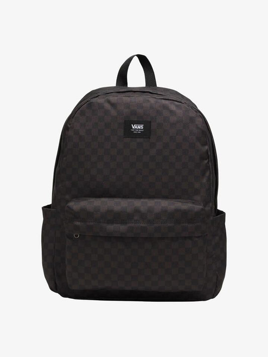 Image of Bags. Productname: Vans Old Skool Check Backpack ONE SIZE Black-Charcoal in Black-Charcoal colour by brand - Vans