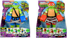 Image of Action Figures. Product name - Teenage Mutant Ninja Turtles Roll 'N Punch Figure in colour by brand - Toymate