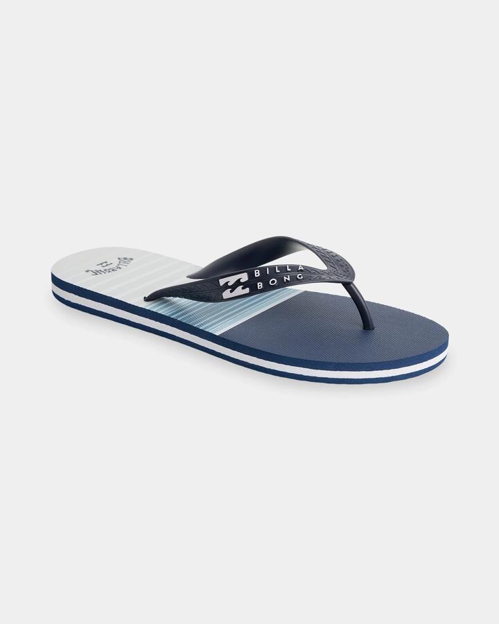 Image of Sandals. Productname: Billabong - Boys 8-16 Tides 2.0 Print Thongs - Navy/Blue/Grey - in Navy/Blue/Grey colour by brand - Billabong