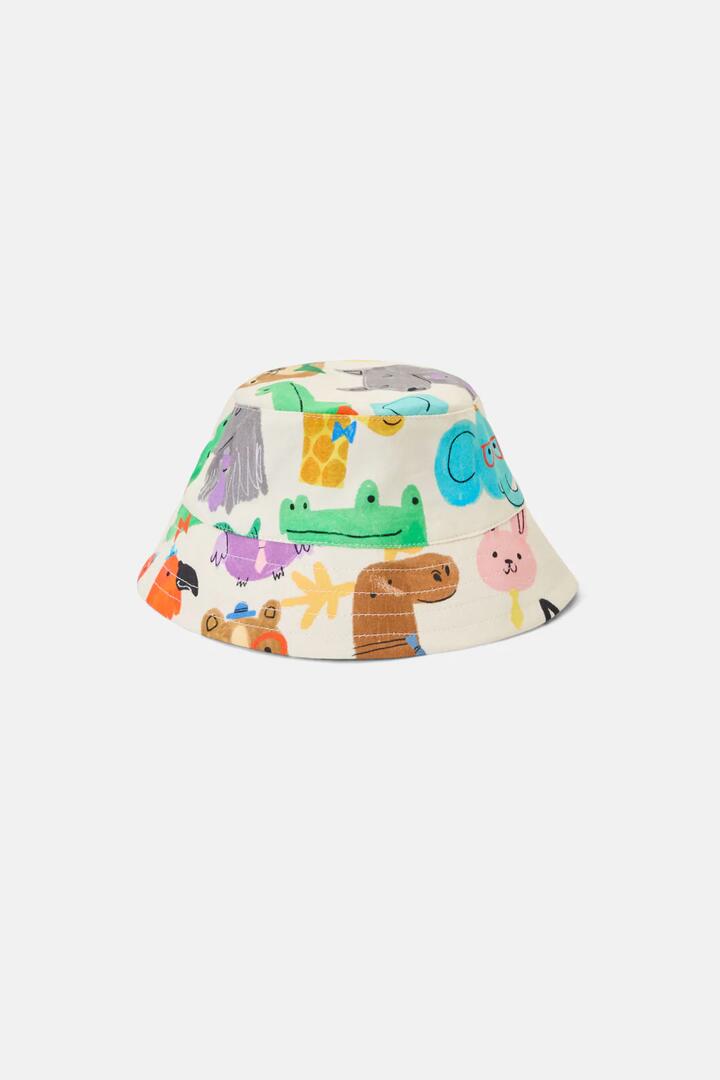 Image of Hats. Productname: Happy Guys Baby Hat in Cream colour by brand - Gorman