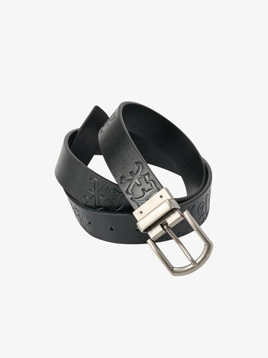 Image of Accessories. Productname: Xlarge Old English Reversible Belt ONE SIZE Black in Black colour by brand - Xlarge
