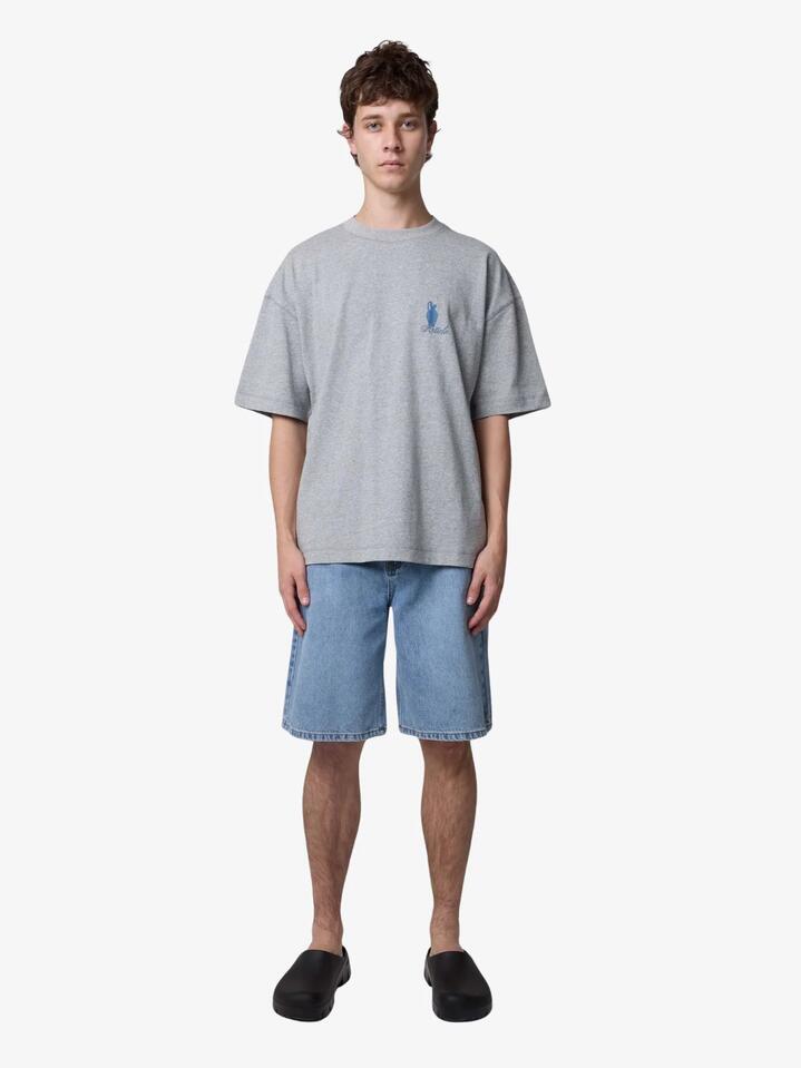 Image of T-Shirts. Productname: Article One Pottery Tee in Grey Marle colour by brand - Article One