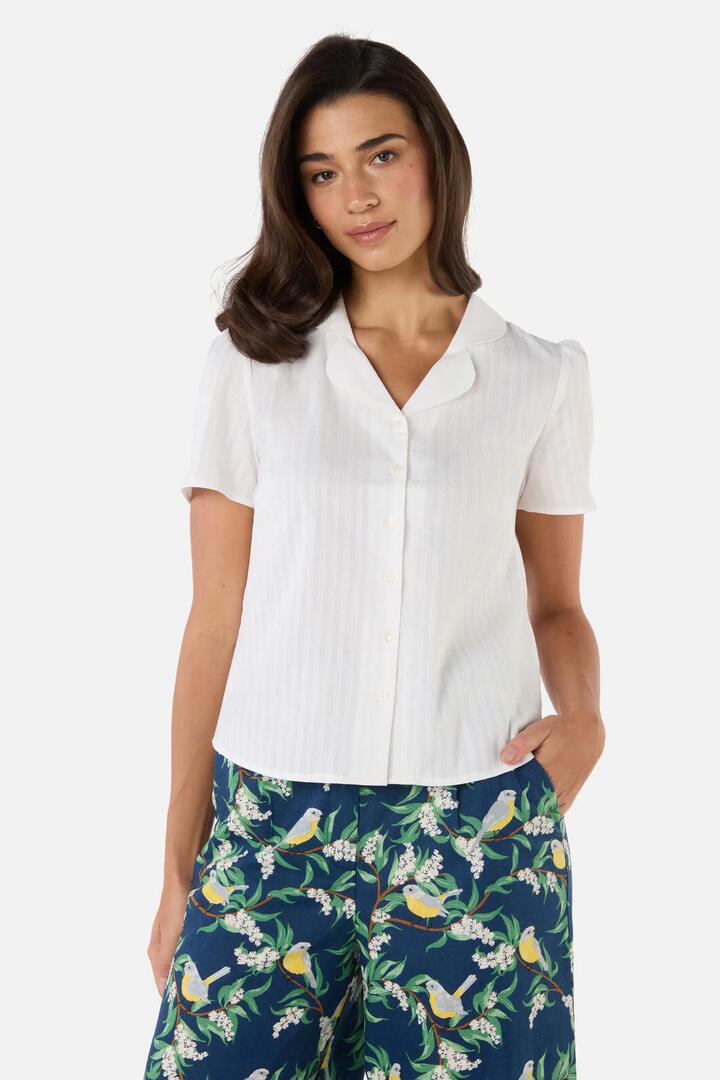 Image of Blouses. Product name - Sweet Summer Blouse in White colour by brand - Princess Highway