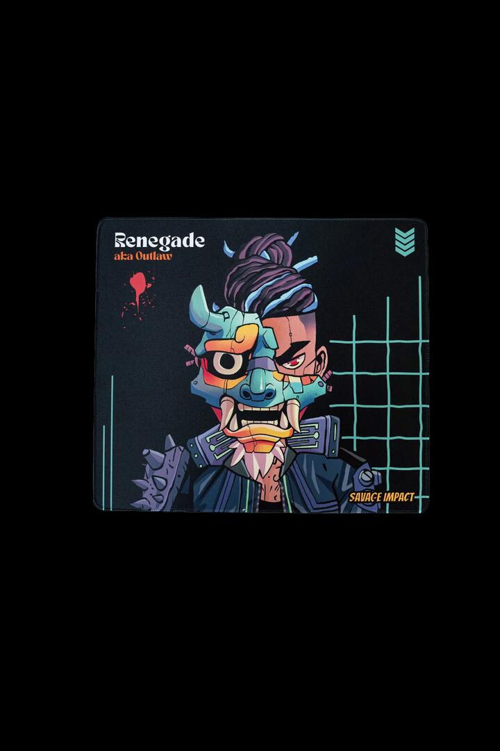 Image of Mice & Trackballs. Product name - Bloody BP-45 Renegade Midnight Large Waterproof Smooth Surface Gaming Mouse Pad in Renegade Midnight colour by brand - BLOODY