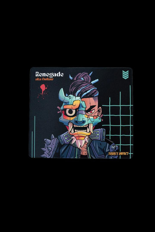 Image of Computer Accessories. Productname: Bloody BP-45 Renegade Midnight Large Waterproof Smooth Surface Gaming Mouse Pad in Renegade Midnight colour by brand - BLOODY