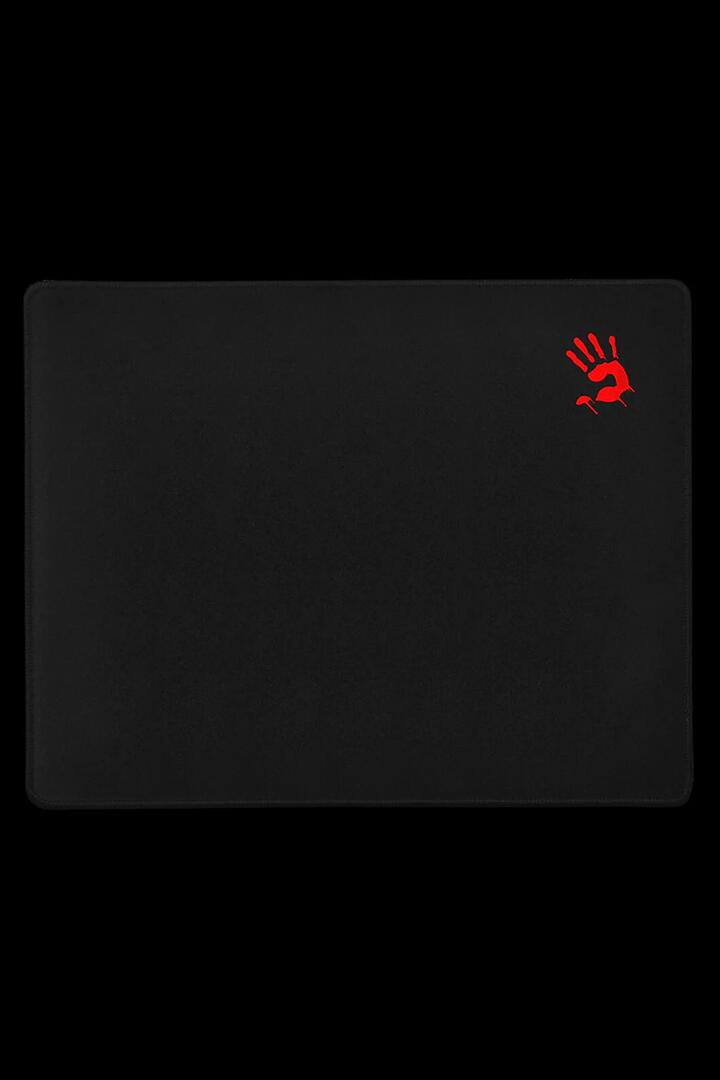 Image of Mice & Trackballs. Product name - Bloody B-035S Black Medium X-Thin Smooth Surface Gaming Mouse Pad in Black colour by brand - BLOODY