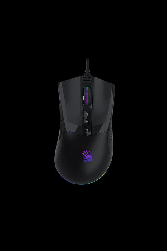 Image of Mice & Trackballs. Product name - Bloody W90 Max Stone Black Full in Stone Black colour by brand - BLOODY