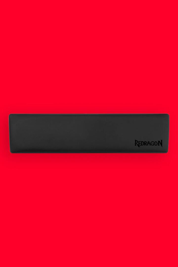 Image of Keyboards. Product name - Redragon P035 Meteor S Black Ergonomic Keyboard Wrist Rest Pad in Black colour by brand - REDRAGON