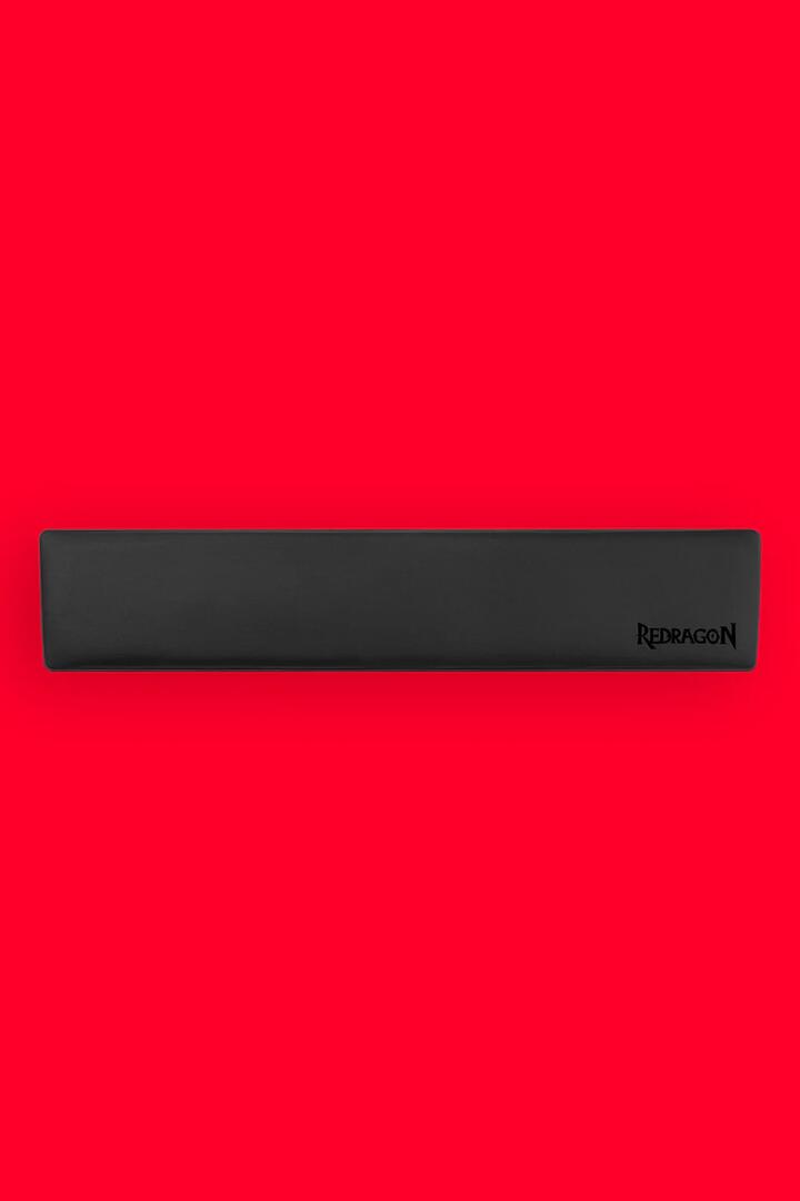 Image of Keyboards. Product name - Redragon P036 Meteor M Black Ergonomic Keyboard Wrist Rest Pad in Black colour by brand - REDRAGON