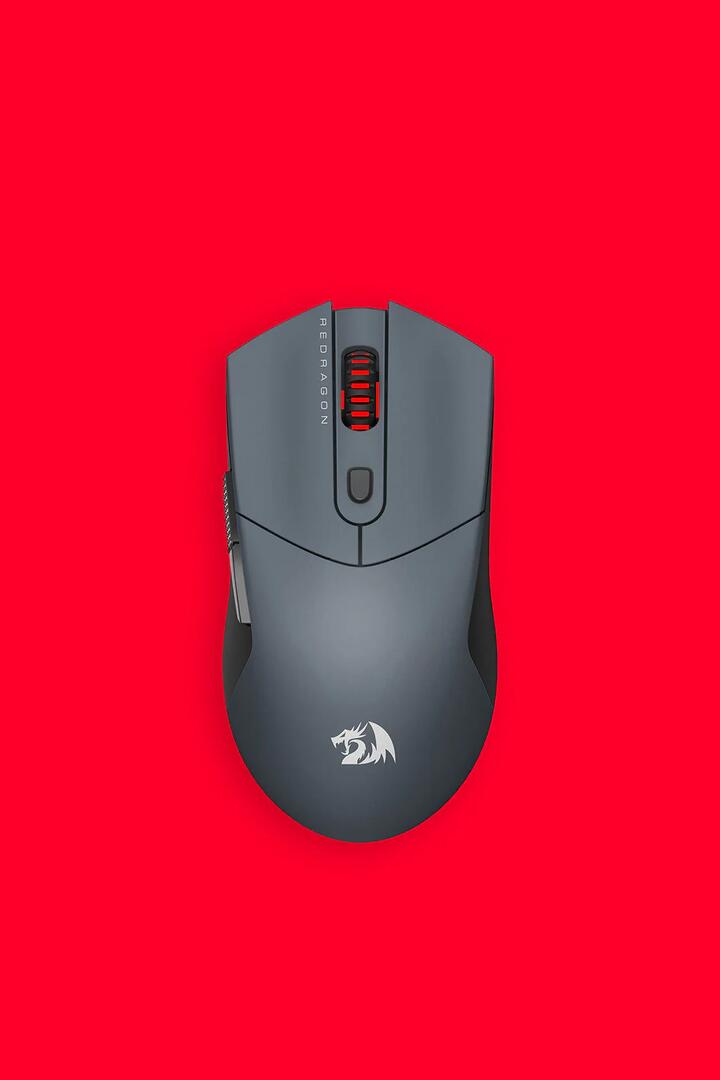 Image of Mice & Trackballs. Product name - Redragon M917GB-PRO ST4R Pro Charcoal Ultra-Light Tri-Mode 26000 DPI Gaming Mouse in Charcoal colour by brand - REDRAGON