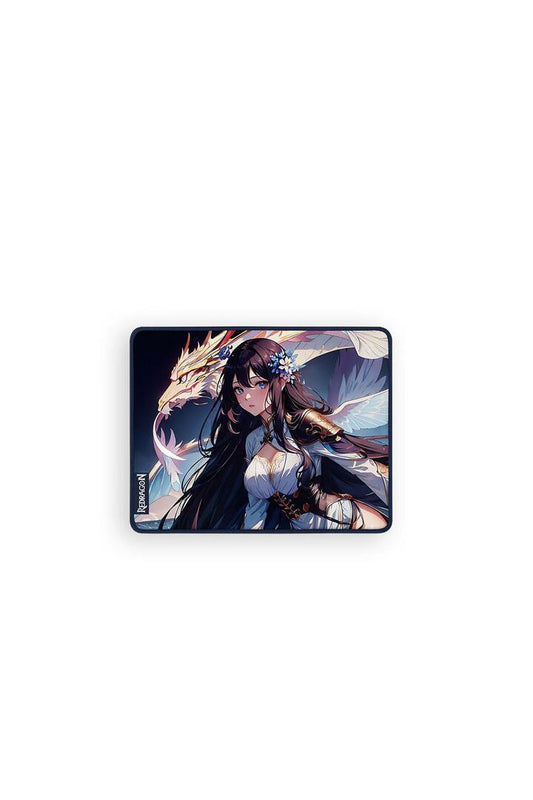 Image of Mice & Trackballs. Product name - Redragon P046 S Aki S Black Small Waterproof Stitched Edge Gaming Mouse Pad in Black colour by brand - REDRAGON