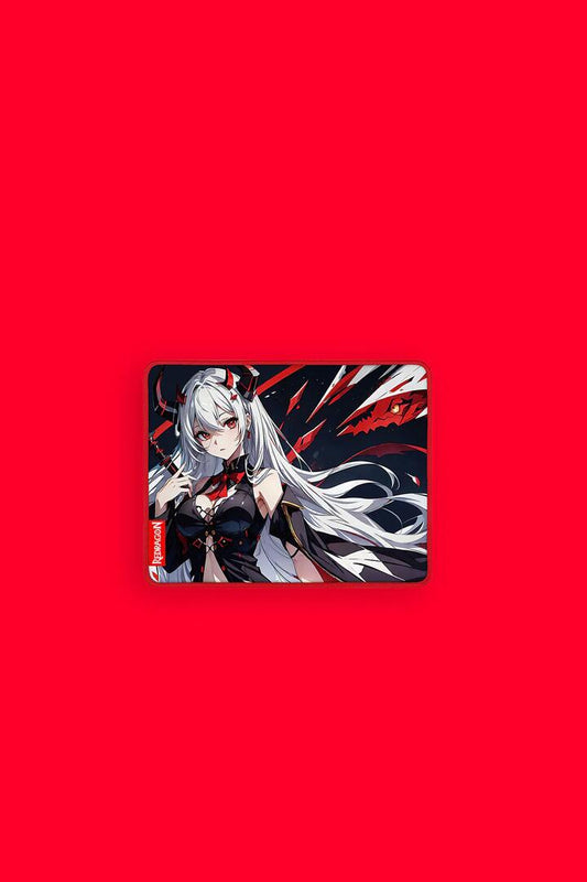Image of Computer Accessories. Productname: Redragon P047 AK2 Black Compact Smooth Control Gaming Mouse Pad in Black colour by brand - REDRAGON