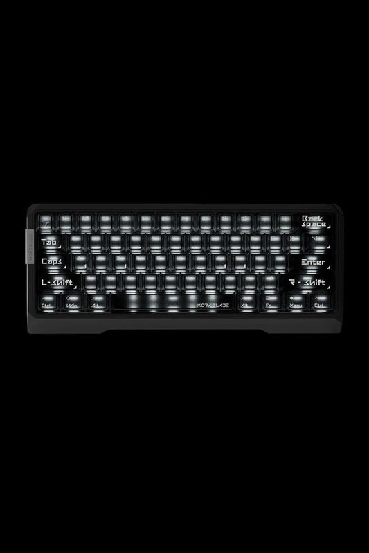 Image of Keyboards. Product name - Mork Blade MK60B Black Jade AIR 60% Magnetic HE Premium Gaming Keyboard in Black colour by brand - MORK BLADE