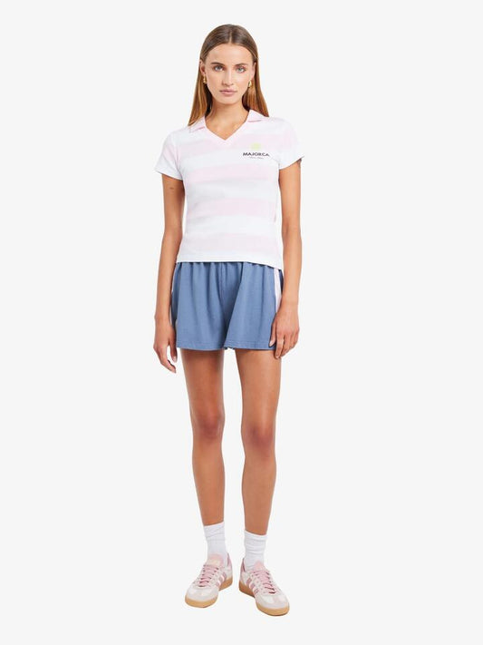 Image of a model wearing Shorts. Productname: LIIDO St. Tropez Shorts in Saint Tropez Stripe colour by brand - LIIDO