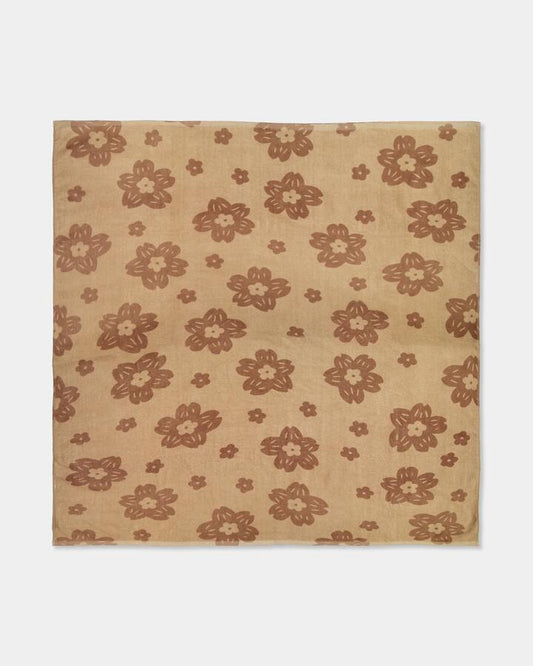 Image of Accessories. Productname: Roxy - Blossom Beach Towel - Acorn - in Acorn colour by brand - Roxy