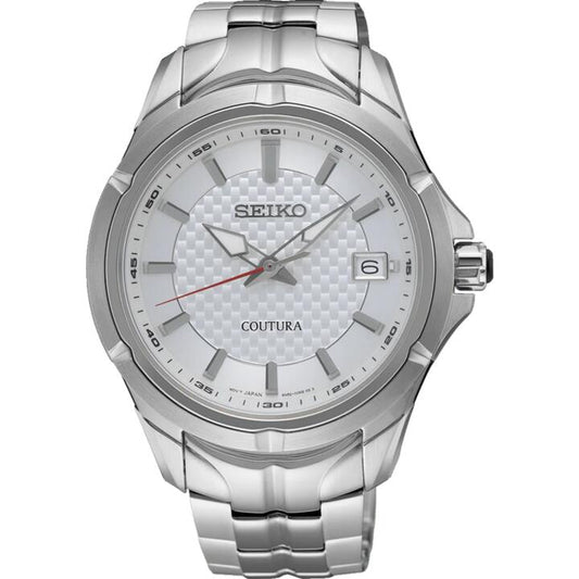 Image of Watches. Productname: Seiko Coutura Silver Tone Watch SUR565P-9 in Watch colour by brand - Seiko
