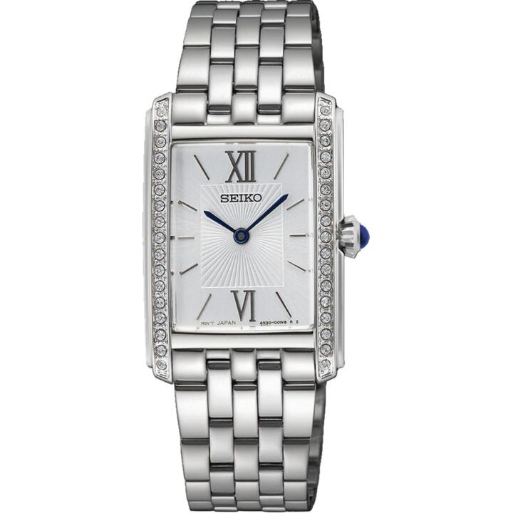 Image of Watches. Productname: Seiko Conceptual Analogue Silver Tone Watch SWR091P in Watch colour by brand - Seiko