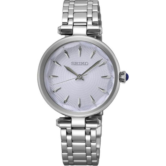 Image of Watches. Productname: Seiko Conceptual Analogue Silver Tone Watch SRZ553P in Watch colour by brand - Seiko