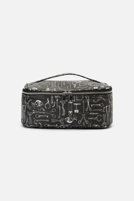 Image of Water Bottles. Productname: Barbaric Cosmetic Case in Black/White colour by brand - Black Friday