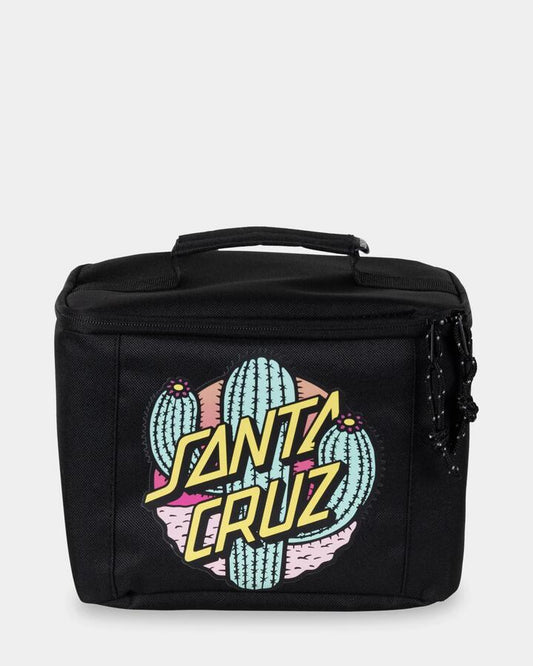 Image of Accessories. Productname: santa Cruz Girls 8-16 Cactus Dot Lunch Box Black - in Black colour by brand - santa Cruz