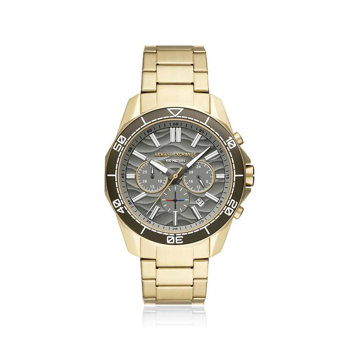 Image of Watches. Productname: Armani Exchange Chronograph Gold Tone Watch AX1970 in Watch colour by brand - Armani Exchange