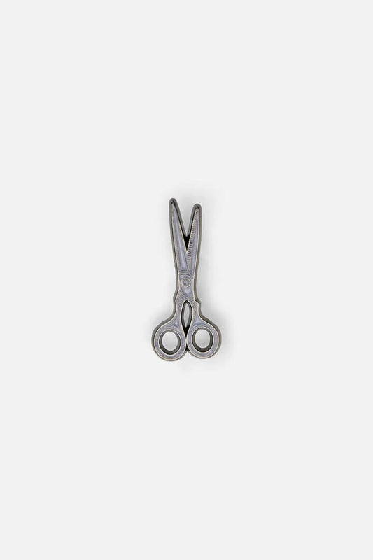 Image of Jewelry. Productname: Scissor Snips Pin in Silver colour by brand - Black Friday