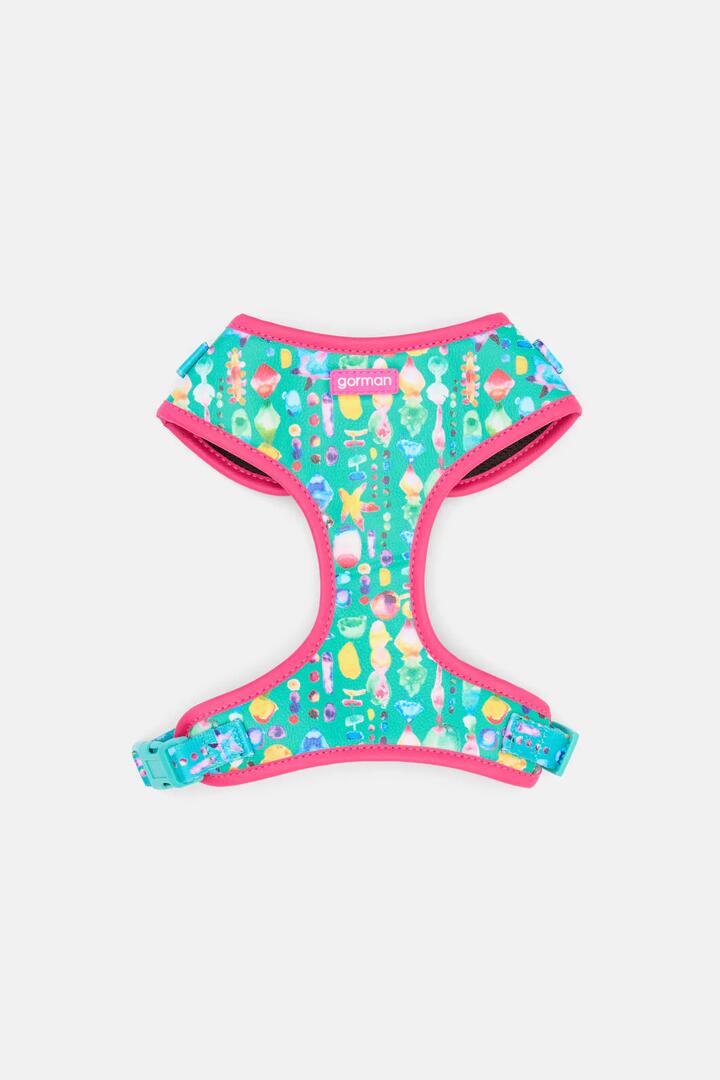 Image of Others. Productname: Precious Jewels Dog Harness Medium in Print colour by brand - Gorman