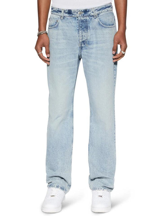 Image of a model wearing Denim. Productname: Ksubi Hazlow in Champagne colour by brand - Ksubi