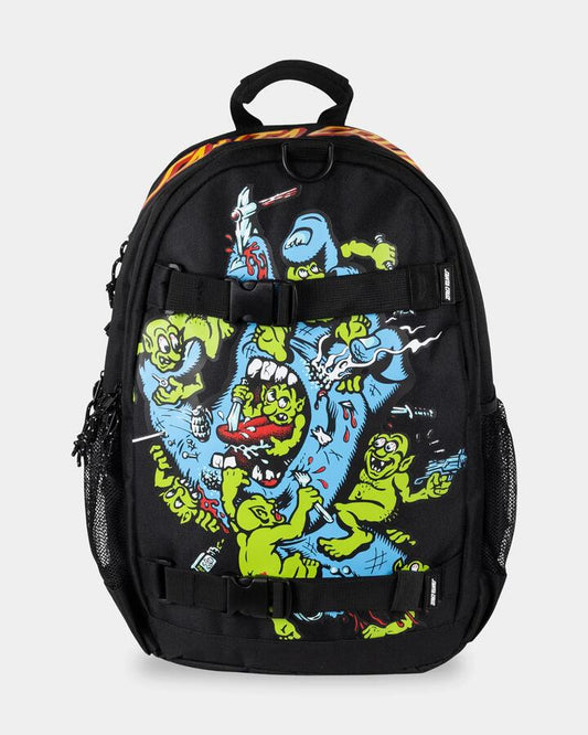 Image of Bags. Productname: santa Cruz - Gremlin Patrol Backpack - Black - in Black colour by brand - santa Cruz