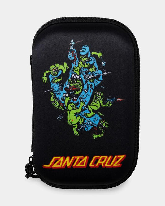 Image of Accessories. Productname: santa Cruz - Gremlin Patrol Pencil Case - Black - in Black colour by brand - santa Cruz