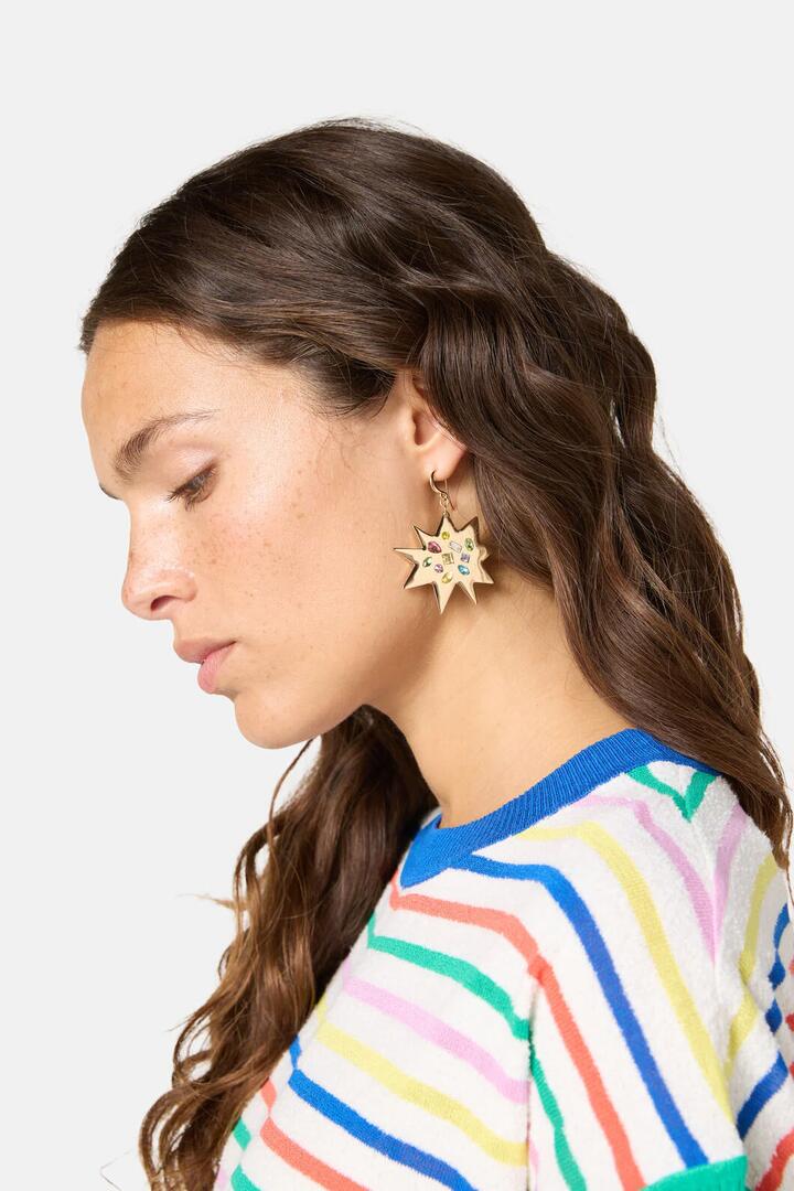 Image of Earrings. Productname: Rosa Earrings in Multi colour by brand - Gorman