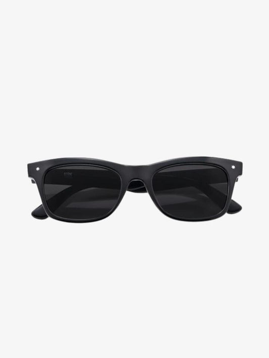 Image of Sunglasses. Productname: Szade Recycled Hardy Sunglasses ONE SIZE Elysium Double Black/Ink Pol in Elysium Double Black/Ink Pol colour by brand - Szade Recycled