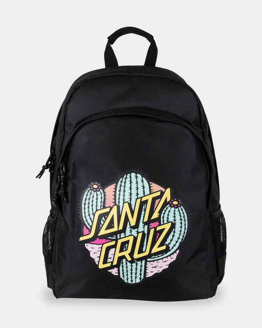 Image of Bags. Productname: santa Cruz Cactus Dot Backpack Black - in Black colour by brand - santa Cruz