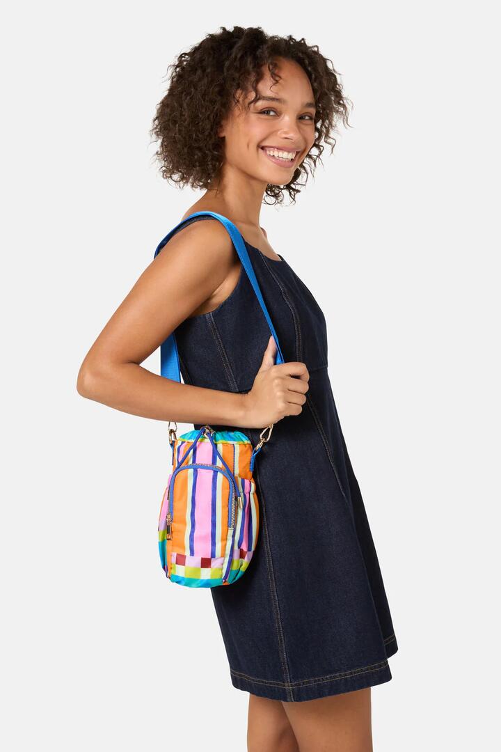Image of Water Bottles. Productname: Holiday Water Bottle Bag in Print colour by brand - Gorman