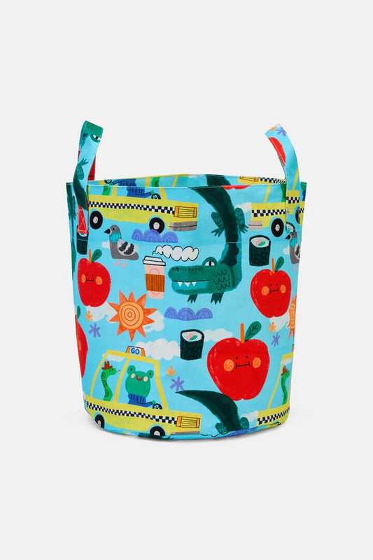 Image of Others. Productname: Taxi Kids Toy Basket in Blue colour by brand - Gorman