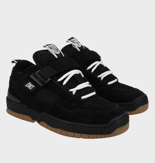 Image of Shoes. Productname: DC Shoes - Mens Js 1 Skate Shoes - Black/Black/Gum - in Black/Black/Gum colour by brand - DC Shoes