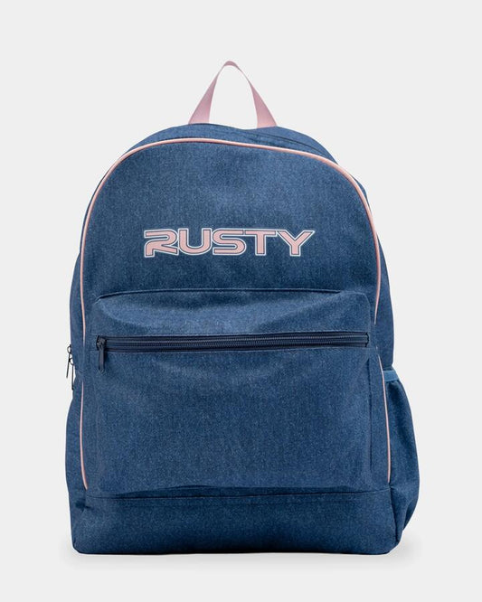 Image of Bags. Productname: rusty - Academy Backpack - Mid Blue - in Mid Blue colour by brand - rusty