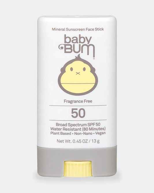 Image of Accessories. Product name - Sun Bum Baby Bum Spf 50 Mineral Sun Face Stick Sunscreen Multi in Multi colour by brand - Sun Bum